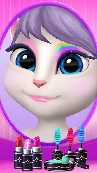 Download My Talking Angela MOD [Unlimited money] + MOD [Menu] APK for Android