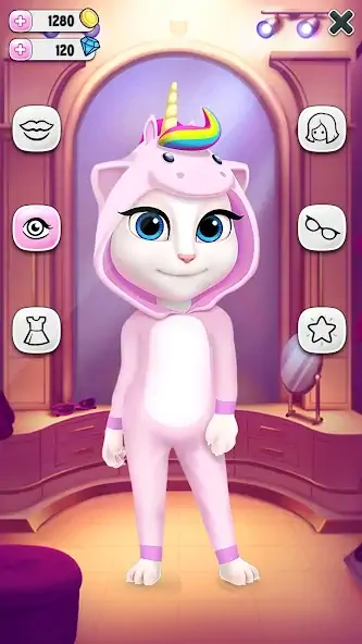 Download My Talking Angela MOD [Unlimited money] + MOD [Menu] APK for Android