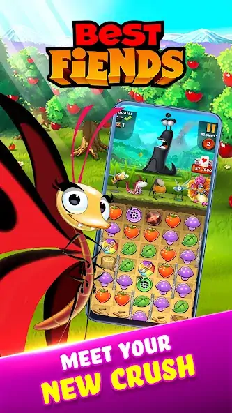 Download Best Fiends - Match 3 Games MOD [Unlimited money] + MOD [Menu] APK for Android