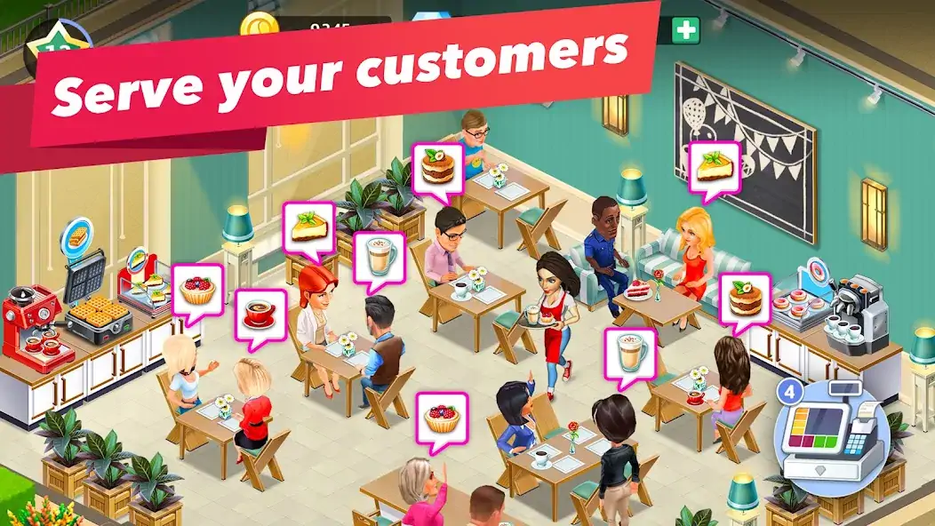 Download My Cafe — Restaurant Game MOD [Unlimited money] + MOD [Menu] APK for Android