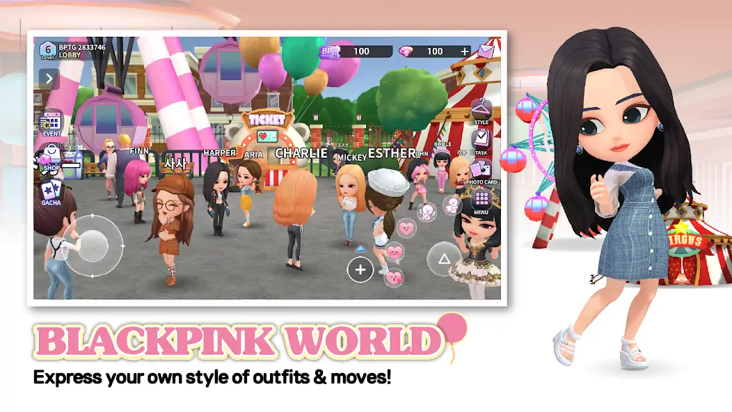 Download BLACKPINK THE GAME MOD [Unlimited money/gems] + MOD [Menu] APK for Android