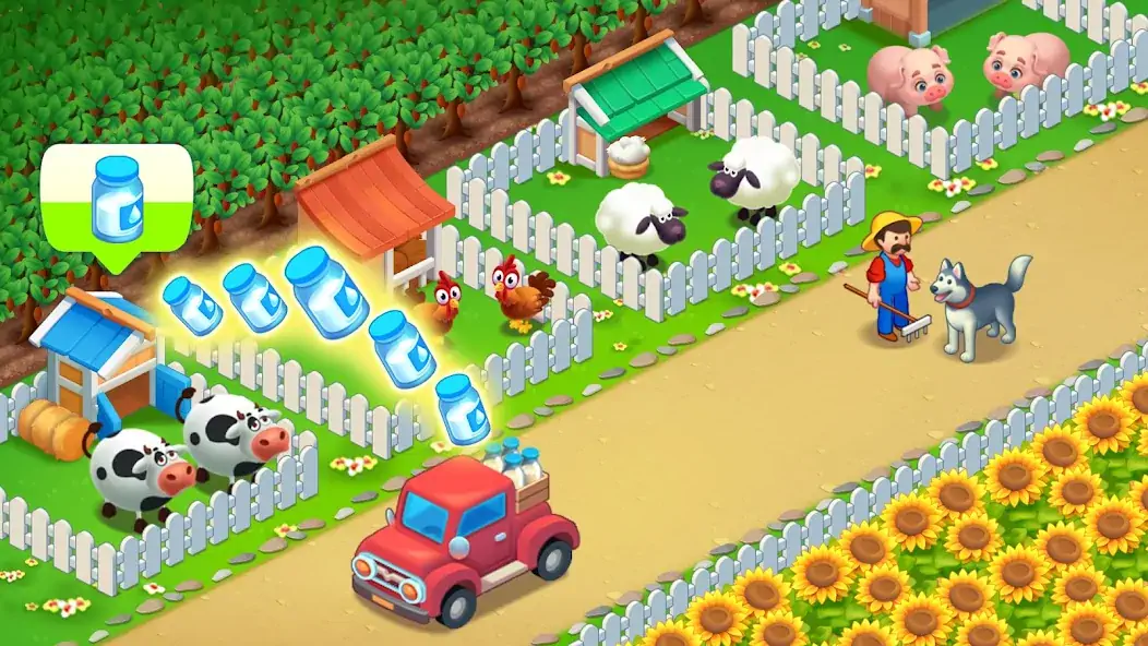 Download Farm City: Farming & Building MOD [Unlimited money/coins] + MOD [Menu] APK for Android