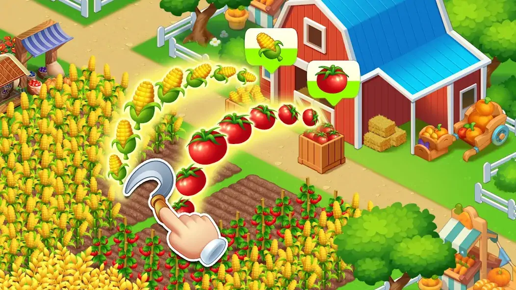 Download Farm City: Farming & Building MOD [Unlimited money/coins] + MOD [Menu] APK for Android