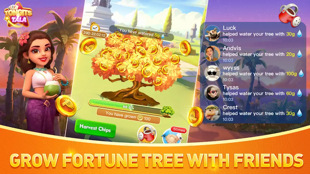 Download Tongits Tala MOD [Unlimited money/coins] + MOD [Menu] APK for Android