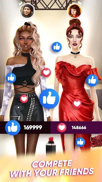 Download Fashion Stylist: Dress Up Game MOD [Unlimited money/gems] + MOD [Menu] APK for Android