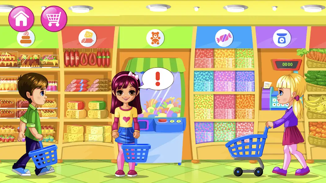 Download Supermarket Game MOD [Unlimited money/gems] + MOD [Menu] APK for Android