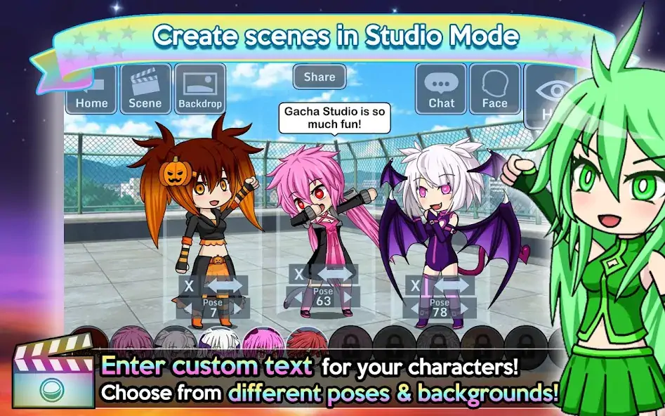 Download Gacha Studio (Anime Dress Up) MOD [Unlimited money/coins] + MOD [Menu] APK for Android