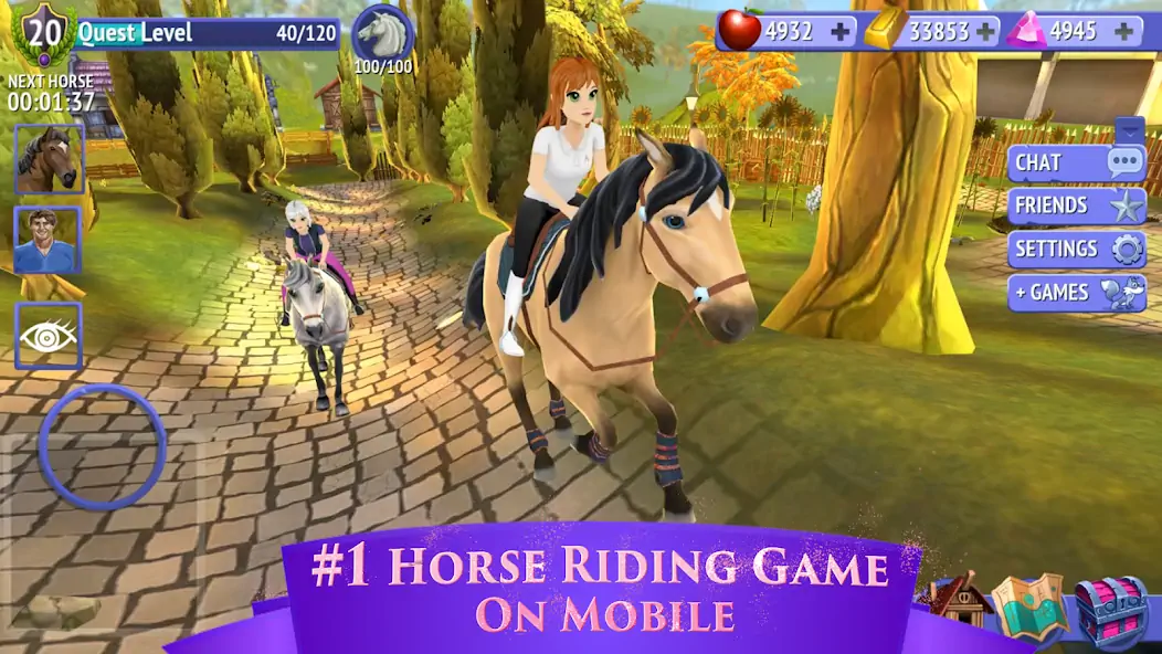 Download Horse Riding Tales - Wild Pony MOD [Unlimited money] + MOD [Menu] APK for Android