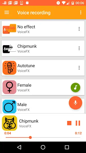 Download VoiceFX - Voice Changer with v MOD [Unlimited money/coins] + MOD [Menu] APK for Android