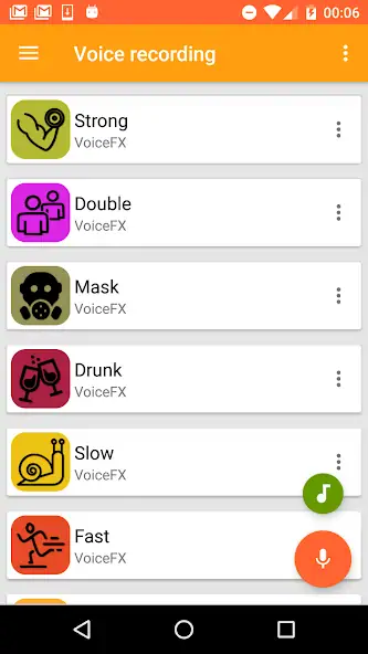 Download VoiceFX - Voice Changer with v MOD [Unlimited money/coins] + MOD [Menu] APK for Android