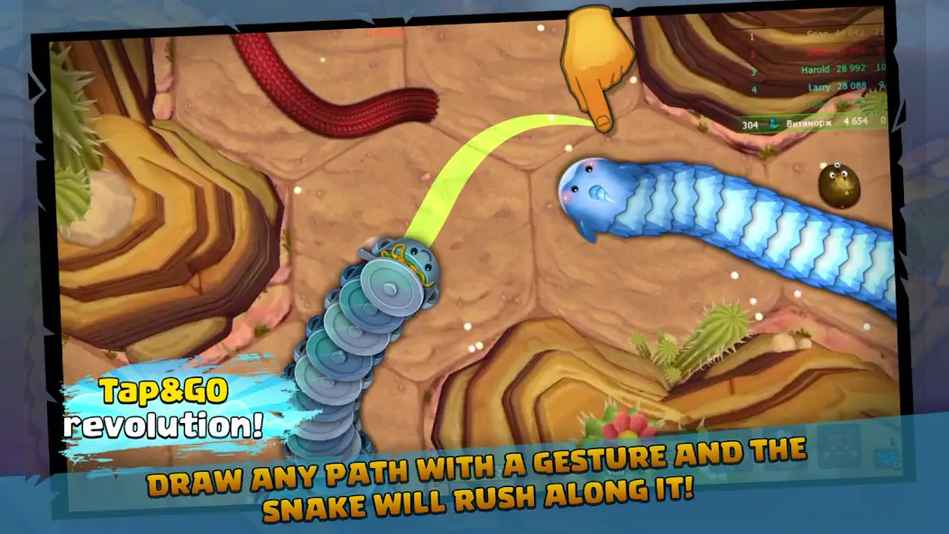 Download Little Big Snake MOD [Unlimited money] + MOD [Menu] APK for Android