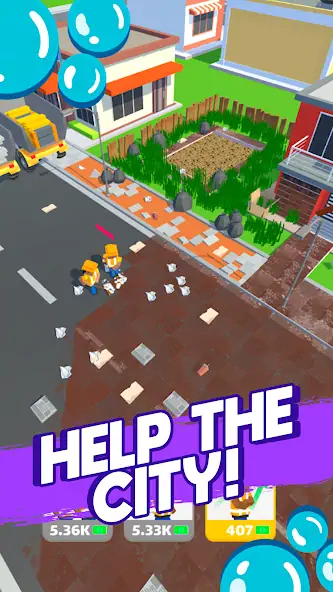 Download Cleaning Idle MOD [Unlimited money/gems] + MOD [Menu] APK for Android