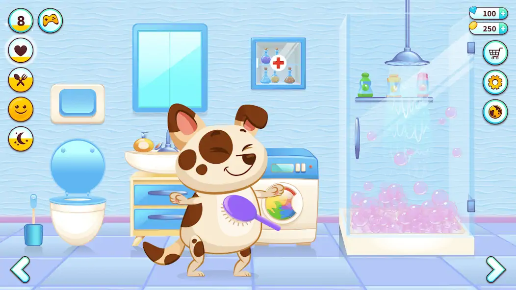 Download Duddu - My Virtual Pet Dog MOD [Unlimited money/coins] + MOD [Menu] APK for Android