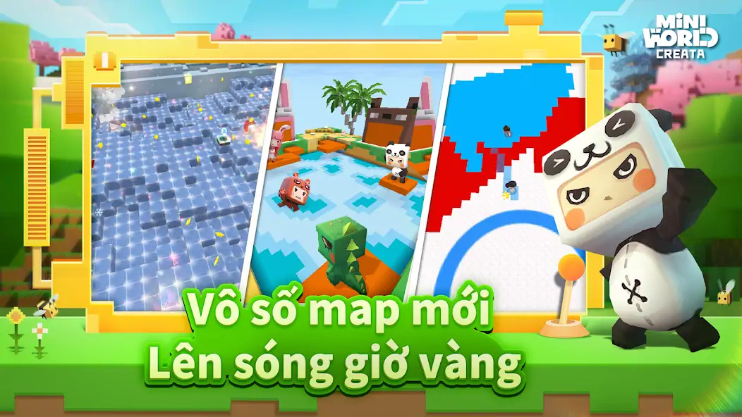 Download Mini World:CREATA VN MOD [Unlimited money/coins] + MOD [Menu] APK for Android