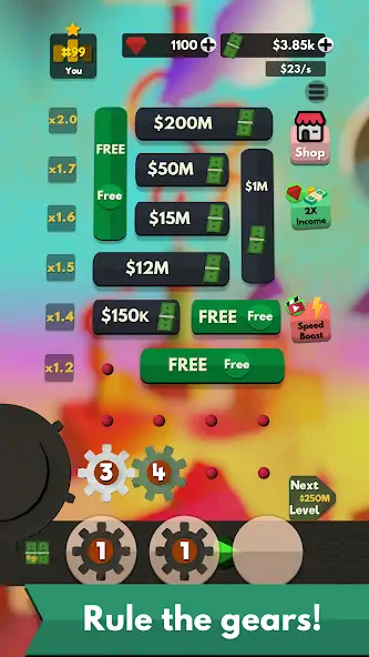 Download Idle Gear Factory Tycoon MOD [Unlimited money/gems] + MOD [Menu] APK for Android