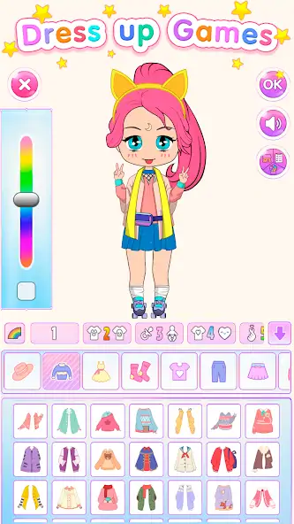 Download Chibi Doll Dress Up Games MOD [Unlimited money/gems] + MOD [Menu] APK for Android