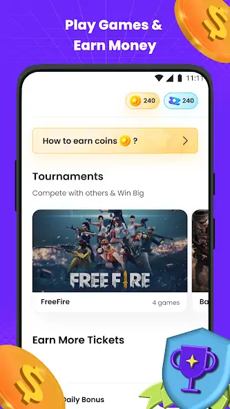 Download mGamer – Earn Money, Gift Card MOD [Unlimited money] + MOD [Menu] APK for Android