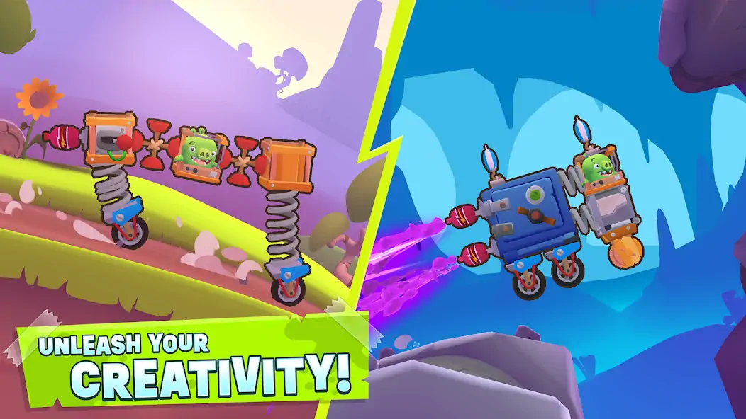 Download Bad Piggies 2 MOD [Unlimited money] + MOD [Menu] APK for Android