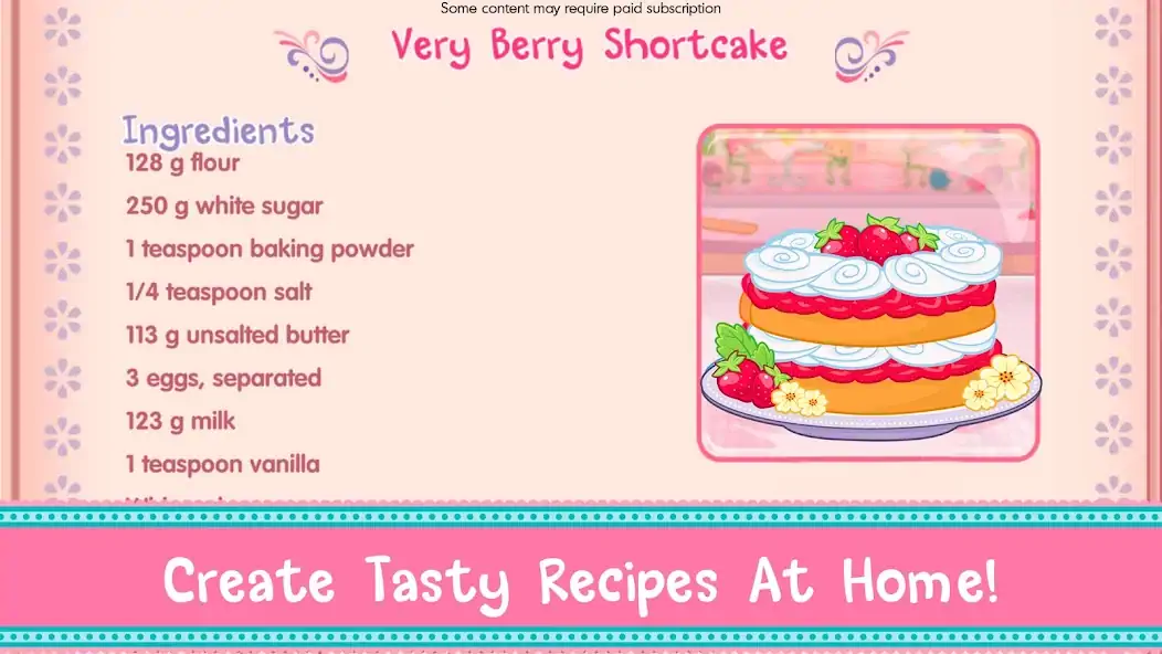 Download Strawberry Shortcake Bake Shop MOD [Unlimited money/gems] + MOD [Menu] APK for Android