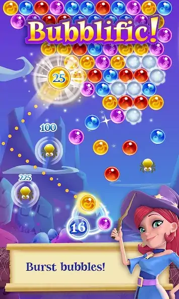 Download Bubble Witch 2 Saga MOD [Unlimited money] + MOD [Menu] APK for Android