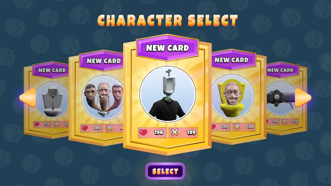 Download Merge Toilet: Monster Battle MOD [Unlimited money] + MOD [Menu] APK for Android