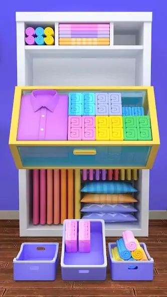 Download Fill the Closet: Organize Game MOD [Unlimited money/coins] + MOD [Menu] APK for Android