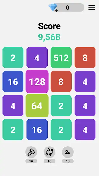 Download 2048 Classic: Pure Puzzle Fun MOD [Unlimited money/gems] + MOD [Menu] APK for Android