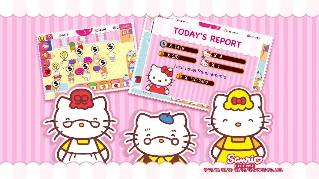 Download Hello Kitty Cafe MOD [Unlimited money/gems] + MOD [Menu] APK for Android