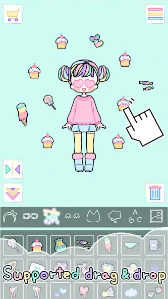 Download Pastel Girl : Dress Up Game MOD [Unlimited money/gems] + MOD [Menu] APK for Android