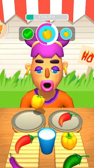 Download Extra Hot Chili 3D:Pepper Fury MOD [Unlimited money/coins] + MOD [Menu] APK for Android