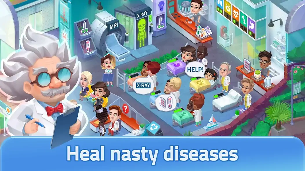 Download Happy Clinic: Hospital Game MOD [Unlimited money/coins] + MOD [Menu] APK for Android