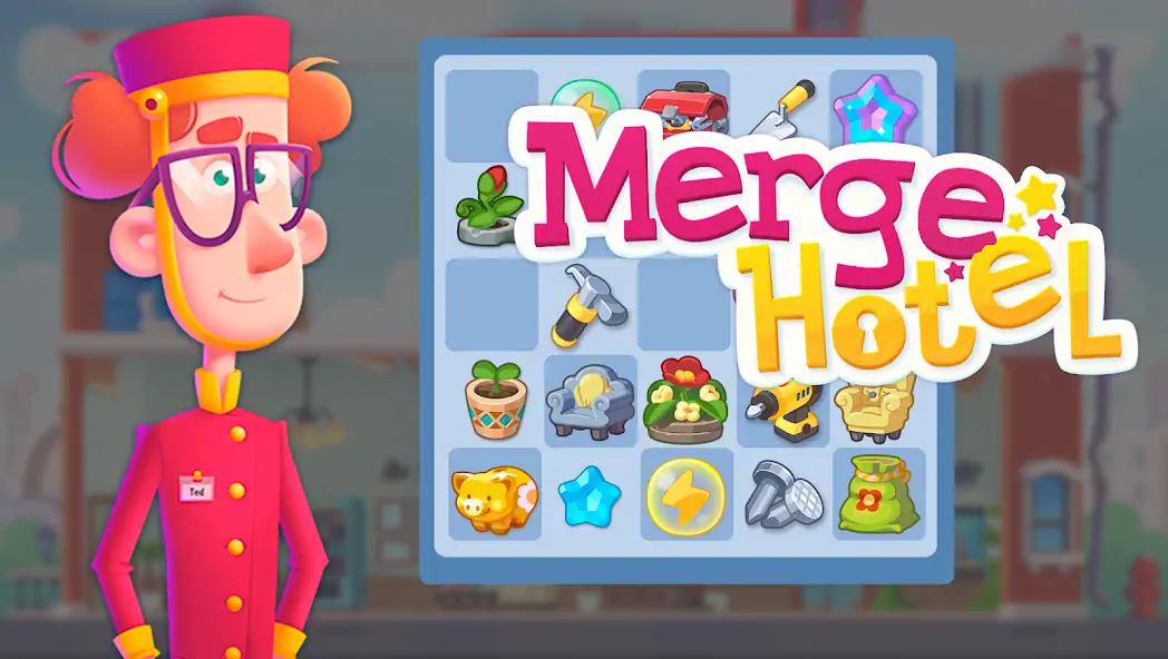 Download Merge Hotel: Family Empire MOD [Unlimited money/gems] + MOD [Menu] APK for Android