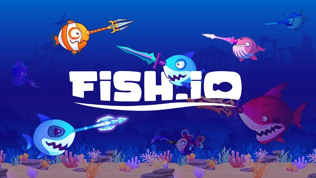 Download Fish.IO - Hungry Fish MOD [Unlimited money/coins] + MOD [Menu] APK for Android