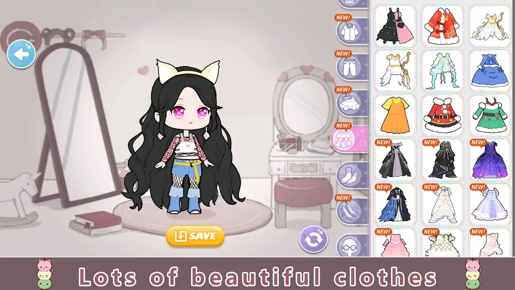 Download YOYO Doll: dress up games MOD [Unlimited money/gems] + MOD [Menu] APK for Android