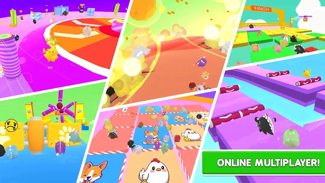 Download Fall.io - Race of Dino MOD [Unlimited money/coins] + MOD [Menu] APK for Android