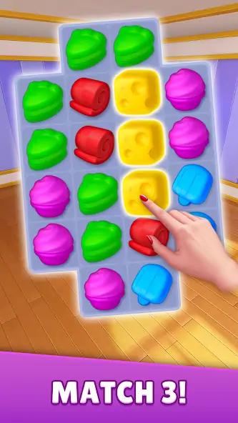 Download Candy Match 3 - Sweet Crunch MOD [Unlimited money/gems] + MOD [Menu] APK for Android
