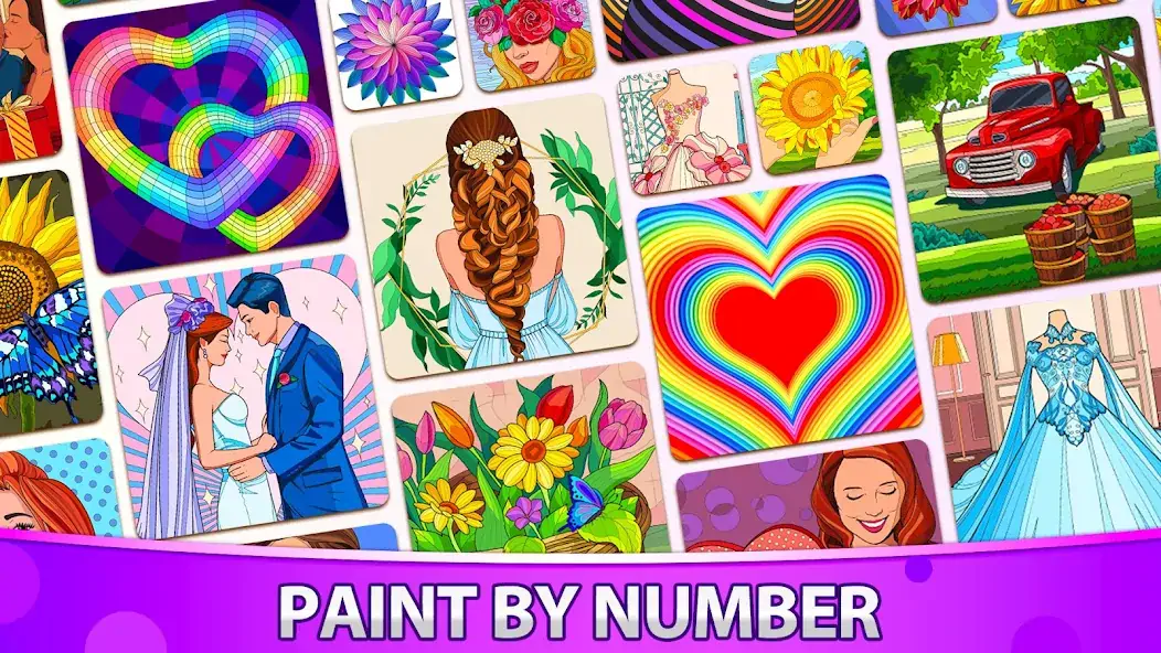 Download ColorPlanet® Paint by Number MOD [Unlimited money] + MOD [Menu] APK for Android