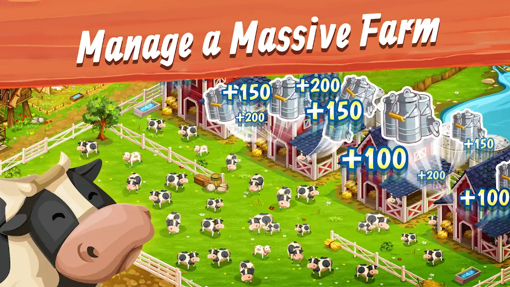 Download Big Farm: Mobile Harvest MOD [Unlimited money/gems] + MOD [Menu] APK for Android