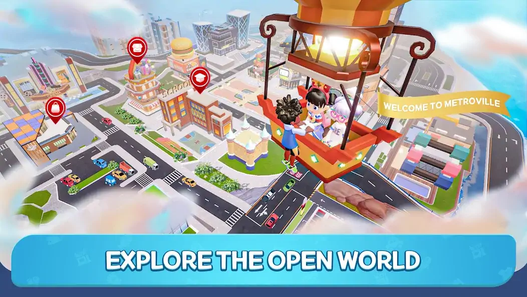 Download Metroville MOD [Unlimited money/gems] + MOD [Menu] APK for Android