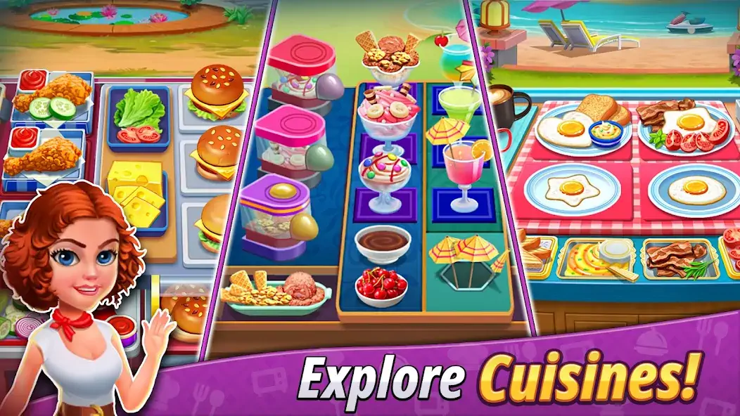Download Cooking Super Star -Tasty City MOD [Unlimited money] + MOD [Menu] APK for Android