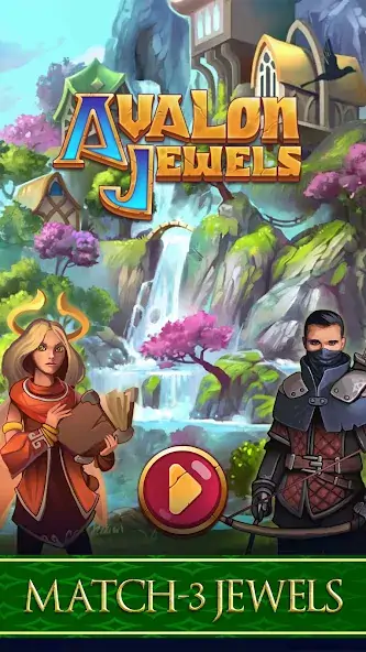 Download Avalon Jewels Match-3 MOD [Unlimited money/coins] + MOD [Menu] APK for Android