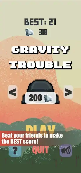 Download Gravity Trouble MOD [Unlimited money] + MOD [Menu] APK for Android