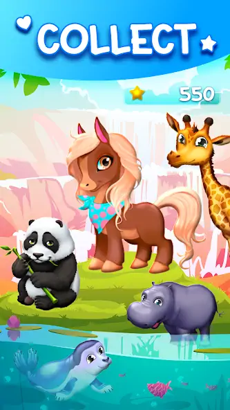 Download Merge Animals Zoo: Safari Park MOD [Unlimited money/gems] + MOD [Menu] APK for Android