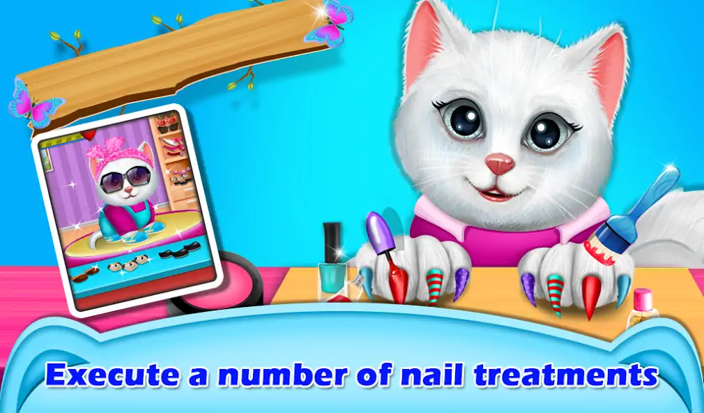 Download My Kitty Beauty Salon Furry Ma MOD [Unlimited money/gems] + MOD [Menu] APK for Android