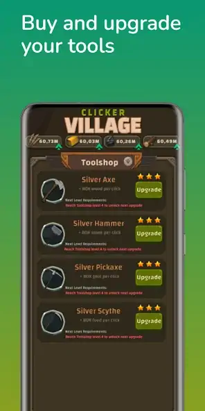 Download Clicker Village - Casual Idle MOD [Unlimited money/coins] + MOD [Menu] APK for Android