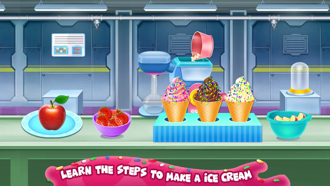 Download Fantasy Ice Cream Factory MOD [Unlimited money/gems] + MOD [Menu] APK for Android