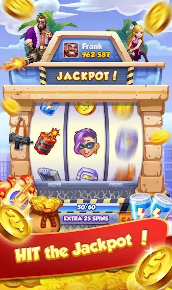 Download Coin Gangster - Spin Master MOD [Unlimited money/gems] + MOD [Menu] APK for Android