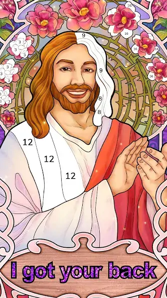 Download Bible Coloring Paint By Number MOD [Unlimited money/gems] + MOD [Menu] APK for Android
