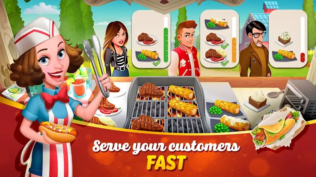 Download Tasty Town MOD [Unlimited money/coins] + MOD [Menu] APK for Android