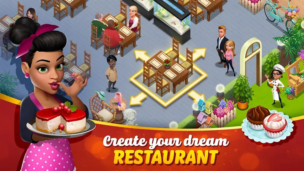 Download Tasty Town MOD [Unlimited money/coins] + MOD [Menu] APK for Android